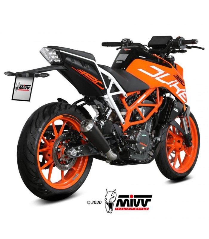 Mivv Ktm 390 Duke 17 2020 Terminale Di Scarico Marmitta X M1 Inox