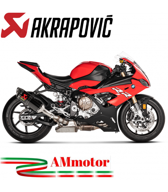 Akrapovic Bmw S 1000 RR 15 2018 Impianto Di Scarico Completo Evolution Line  Terminale Collettori Full Titanio Moto