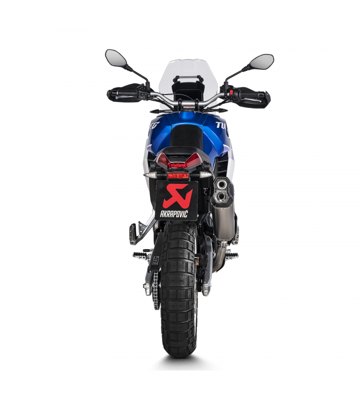 Akrapovic Aprilia Tuareg 660 Terminale Di Scarico Slip-On Line Titanio Moto  Omologato