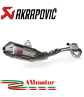 Akrapovic Honda Crf 450 R 21 - 2024 Scarico Completo Evolution Line Full Titanio Moto