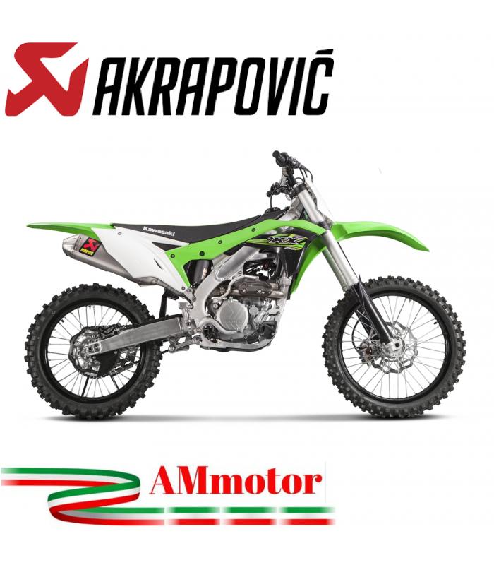 ESCAPE COMPLETO AKRAPOVIC EVOLUTION TITANIO KAWASAKI KX 250 F 17-19