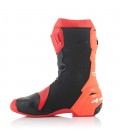 Alpinestars Supertech R Vented Red Fluo Stivale Moto Racing Pista