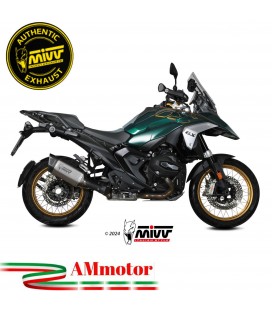 Mivv Bmw R 1300 GS Terminale Di Scarico Moto Marmitta SR-1 Titanio Omologato