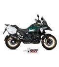 Mivv Bmw R 1300 GS Terminale Di Scarico Moto Marmitta SR-1 Titanio Nero Omologato