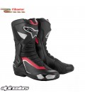 Alpinestars SMX-6 V3 R Black Silver Red Stivale Moto Strada Pista