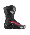 Alpinestars SMX-6 V3 R Black Silver Red Stivale Moto Strada Pista