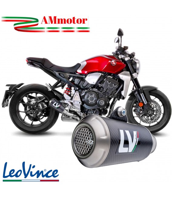 Terminale Di Scarico Honda CB 1000 R LeoVince LV-10 Carbonio Omologato