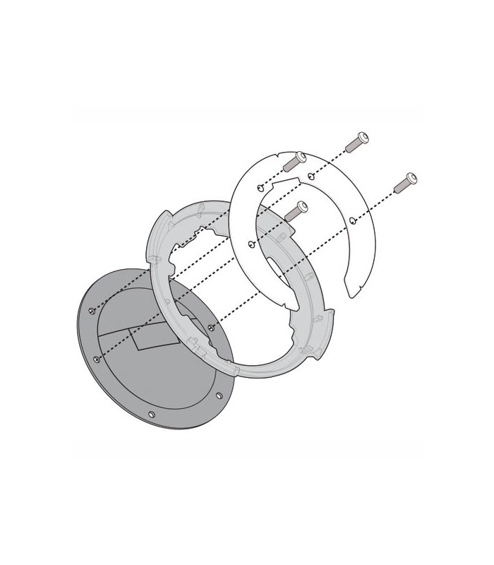 Borsa serbatoio Tanklock Givi 3D 4 litri