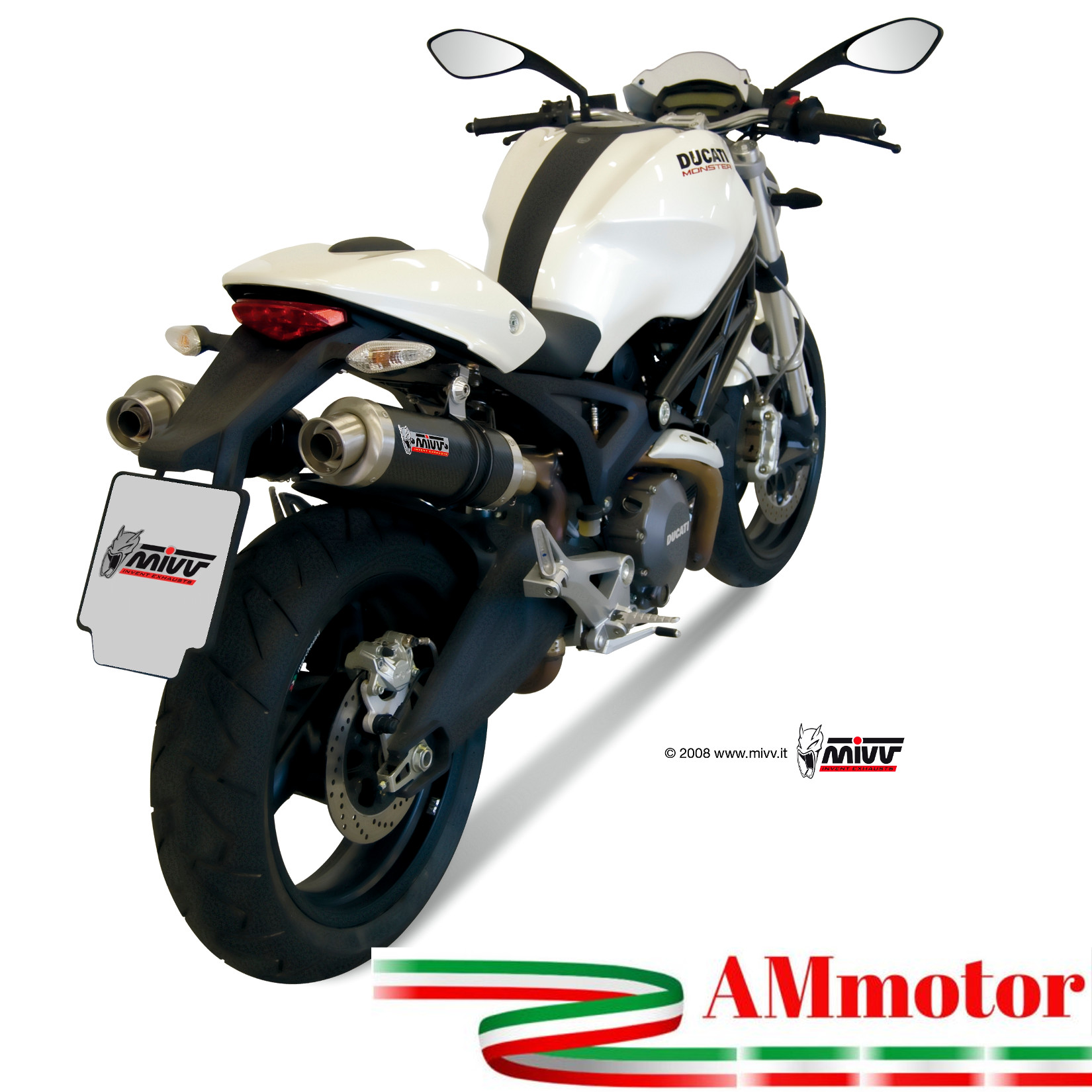 ducati monster 696 exhaust